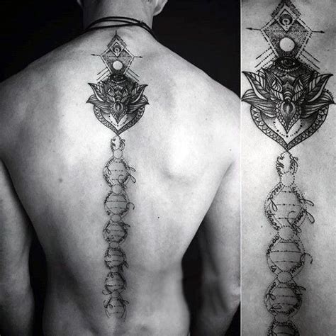 idee tatouage colonne vertebrale|85 Tatouages colonne vertébrale (épine dorsale)